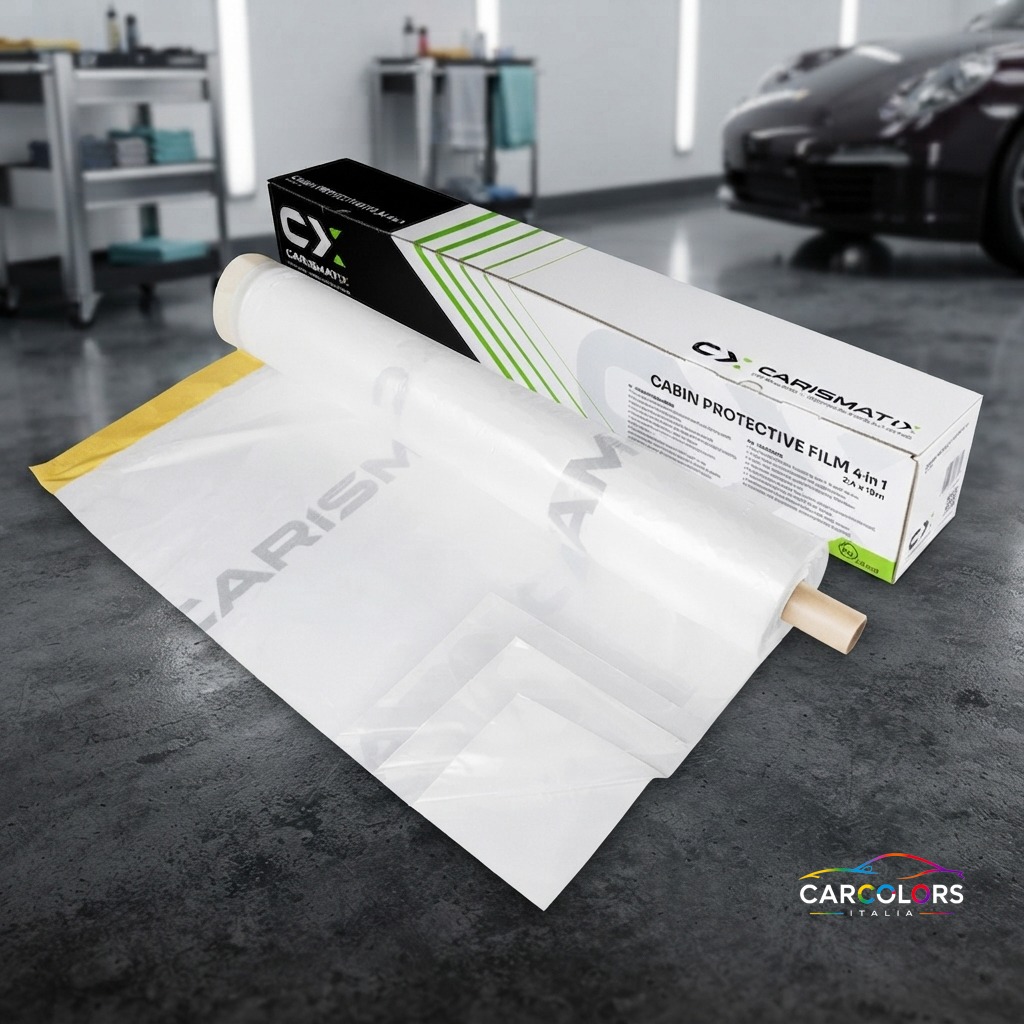 Carismatix Cabin Masking Film Telo Protezione Pareti Cabina Verniciatu