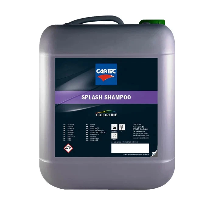 Cartec Splash Shampoo 2.0 - Shampoo Con Cere Ad Alto Gloss