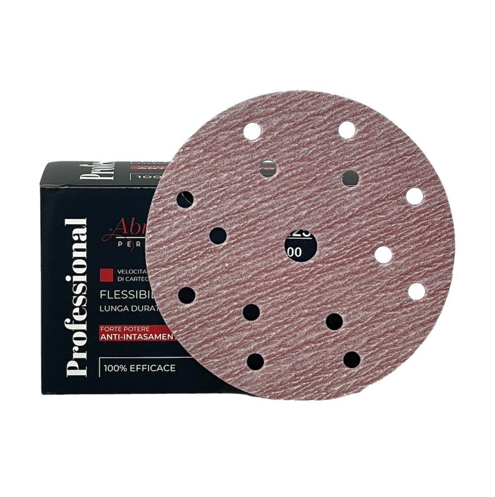Dischi Dischetti Abrasivi Professionale Da 150Mm 15 Fori Grana 1000 (1