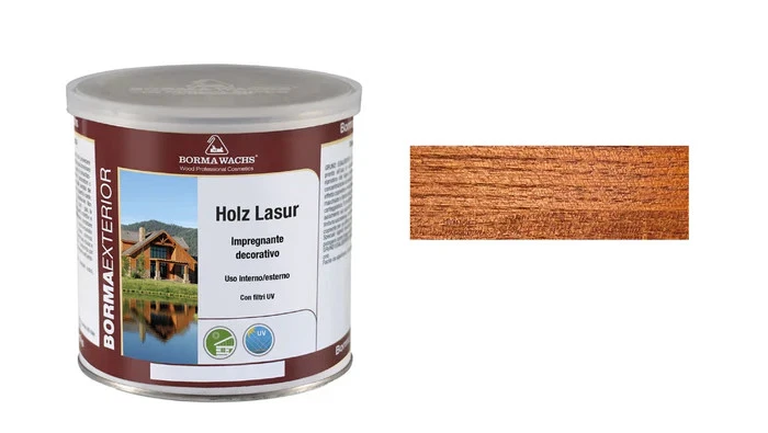 Holz Lasur Impregnante Decorativo Douglas Cod. 54 -750Ml
