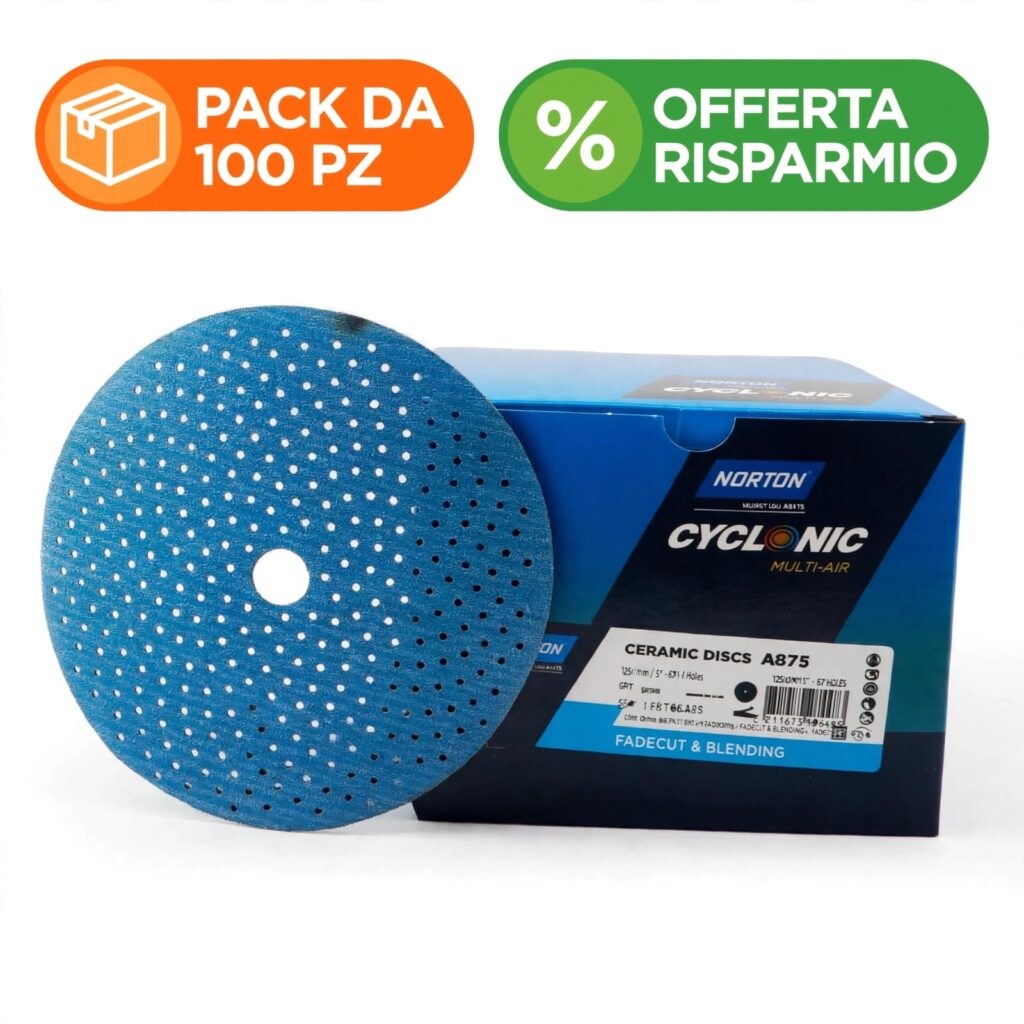 Norton Dischi Cyclonic - Passaggio 1 / Sverniciatura E Livellamento 10