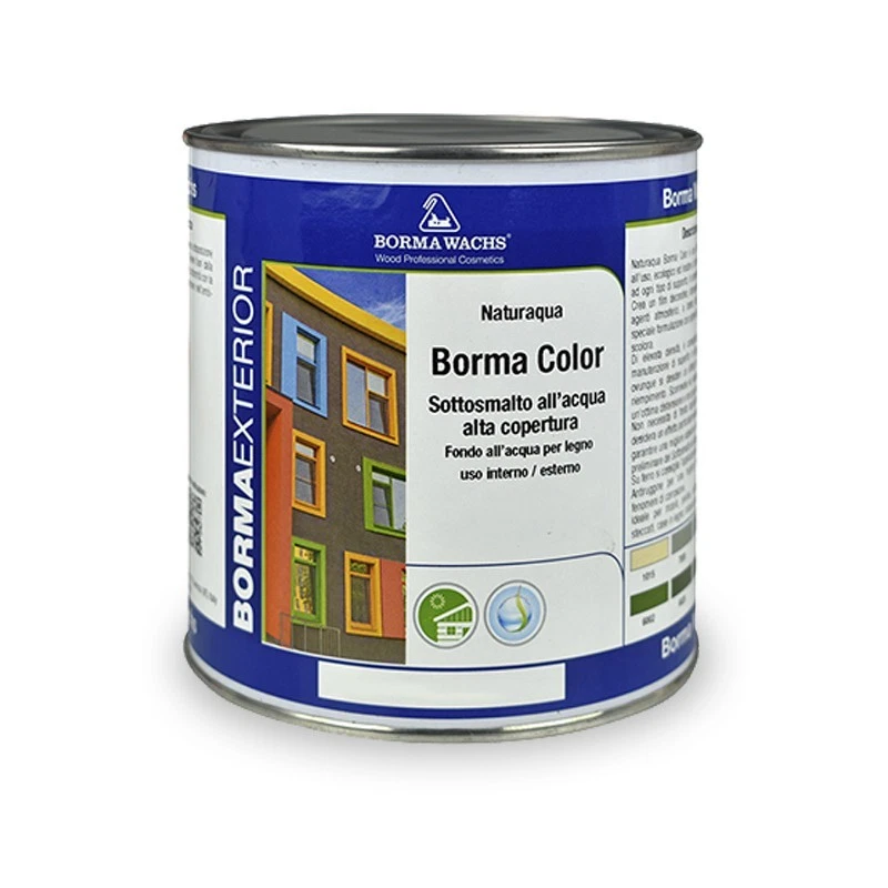 Pack 2 Sottosmalto Bianco Alta Copertura All'Acqua Universale 375 Ml
