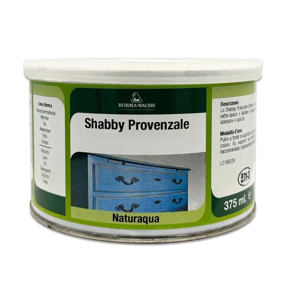 Pack 2 Shabby Provenzale - Pittura Dec. Gessosa 375Ml Rosa Antico 1515